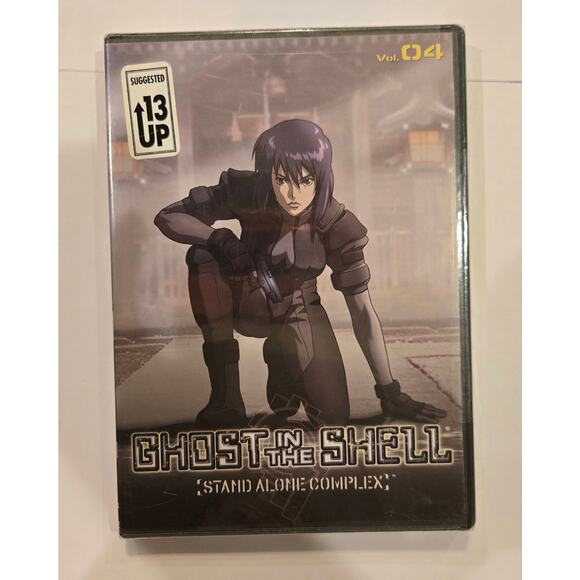 New Sealed Ghost in the Shell: Stand Alone Complex - Vol. 4 (DVD, 2006) - Picture 1 of 3